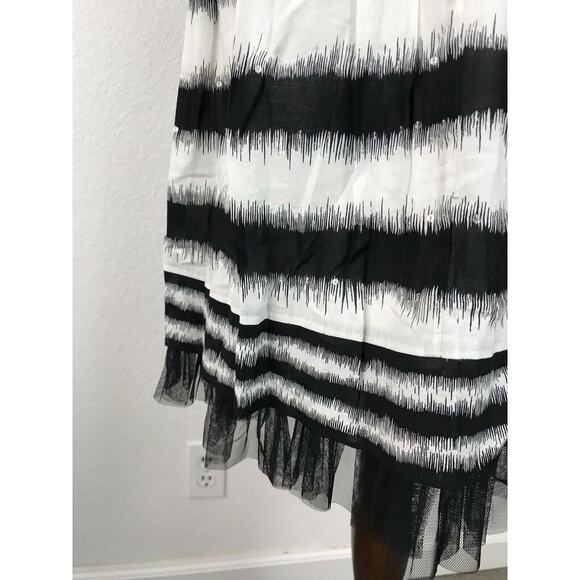 BCBGMaxAzria Pleated Tank Dress Sequin Tulle - Picture 10 of 11